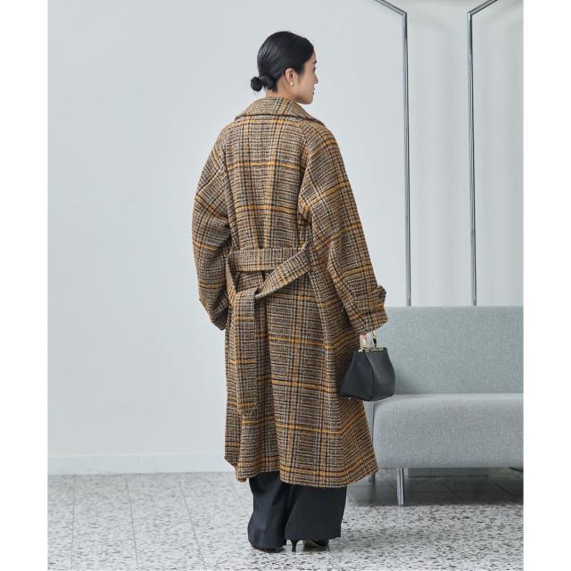 ジャーナルスタンダード レサージュ（journal standard L’essage）/《追加》モッサ/GIOLICAチェックバルカラーコート