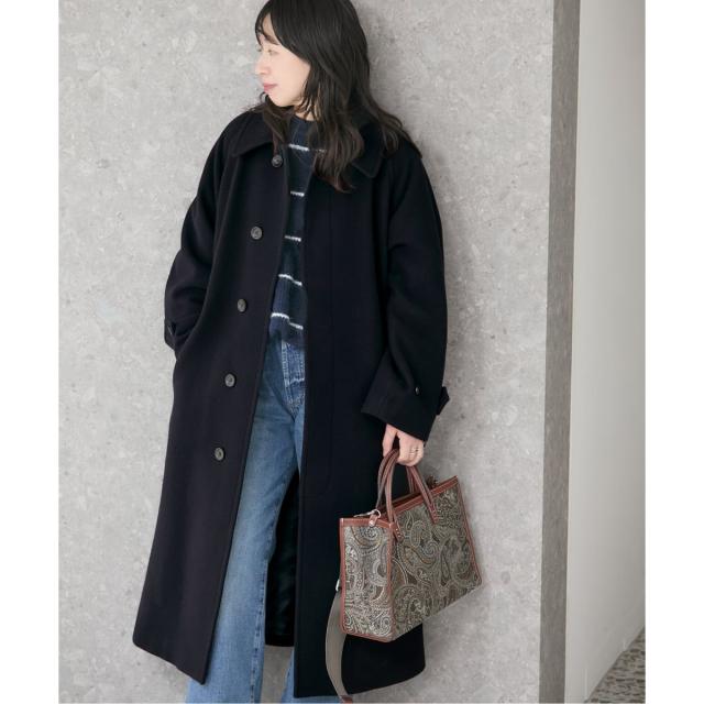 ジャーナルスタンダード レサージュ（journal standard L’essage）/《追加》モッサ/GIOLICAチェックバルカラーコート