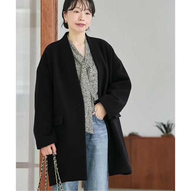 ジャーナルスタンダード レサージュ（journal standard L’essage）/《追加》SUPER140S/GIOLICA コクーンコート