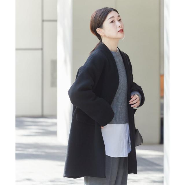 ジャーナルスタンダード レサージュ（journal standard L’essage）/《追加》SUPER140S/GIOLICA コクーンコート