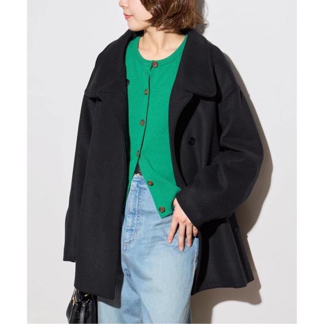 ジャーナルスタンダード レサージュ（journal standard L’essage）/《追加2》MANTECO/TWEEDスタンドショートコート