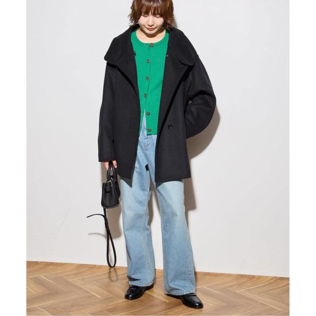 ジャーナルスタンダード レサージュ（journal standard L’essage）/《追加2》MANTECO/TWEEDスタンドショートコート