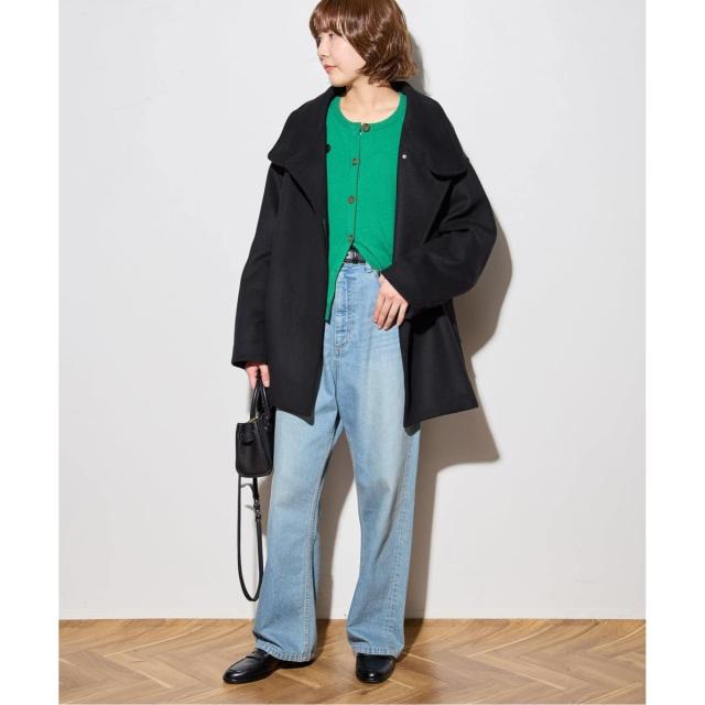 ジャーナルスタンダード レサージュ（journal standard L’essage）/《追加2》MANTECO/TWEEDスタンドショートコート