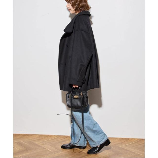 ジャーナルスタンダード レサージュ（journal standard L’essage）/《追加2》MANTECO/TWEEDスタンドショートコート