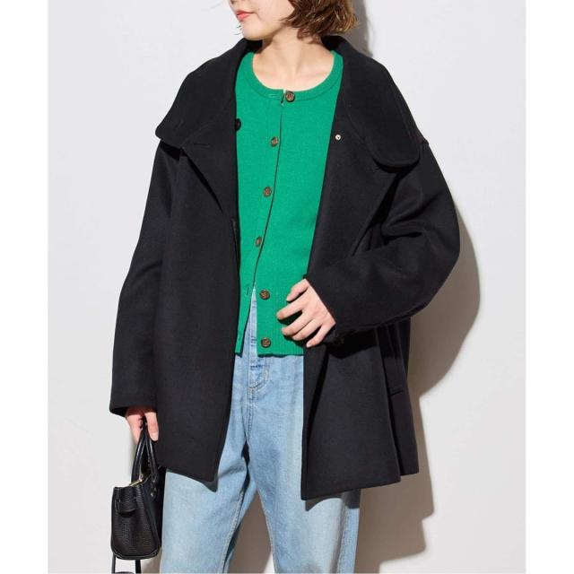 ジャーナルスタンダード レサージュ（journal standard L’essage）/《追加2》MANTECO/TWEEDスタンドショートコート