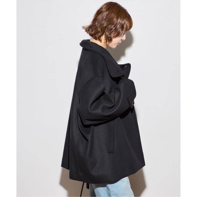 ジャーナルスタンダード レサージュ（journal standard L’essage）/《追加2》MANTECO/TWEEDスタンドショートコート