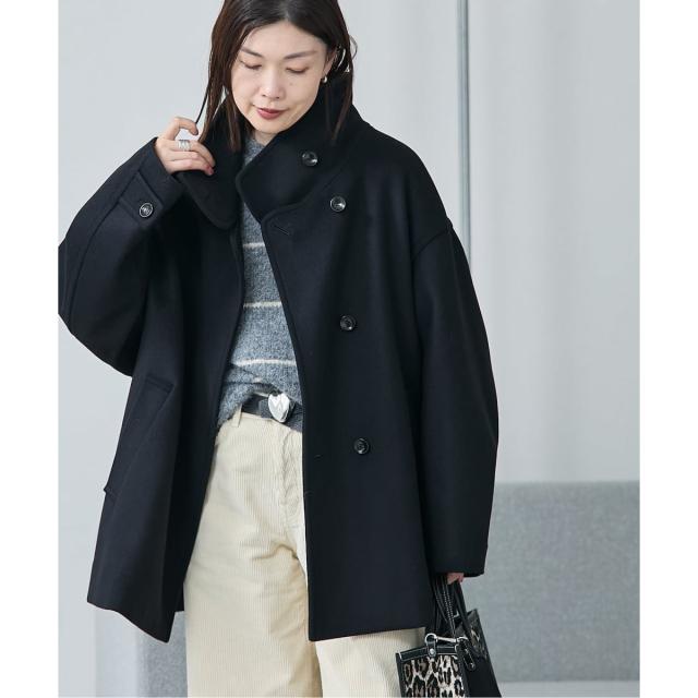 ジャーナルスタンダード レサージュ（journal standard L’essage）/《追加2》MANTECO/TWEEDスタンドショートコート