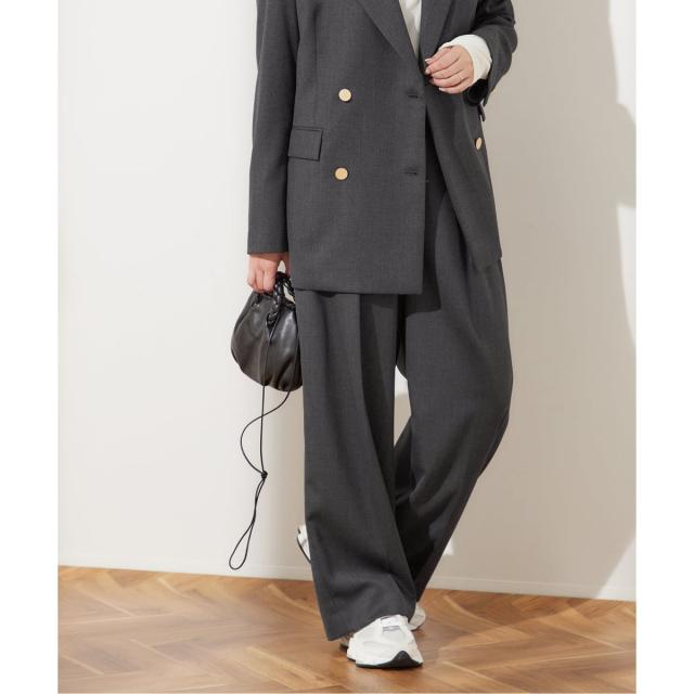 ジャーナルスタンダード レサージュ（journal standard L’essage）/《追加》ウールトリコチン ワイドパンツ