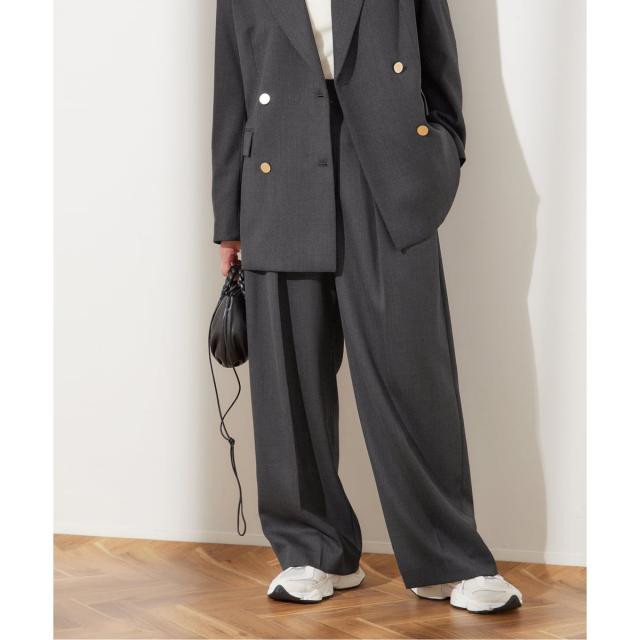 ジャーナルスタンダード レサージュ（journal standard L’essage）/《追加》ウールトリコチン ワイドパンツ