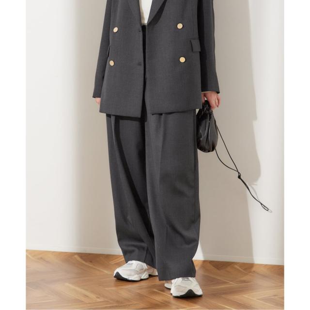ジャーナルスタンダード レサージュ（journal standard L’essage）/《追加》ウールトリコチン ワイドパンツ