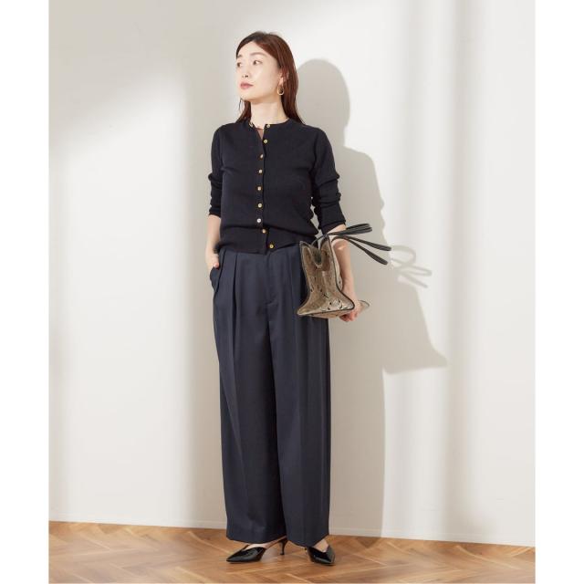 ジャーナルスタンダード レサージュ（journal standard L’essage）/《追加》ウールトリコチン ワイドパンツ