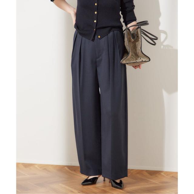 ジャーナルスタンダード レサージュ（journal standard L’essage）/《追加》ウールトリコチン ワイドパンツ