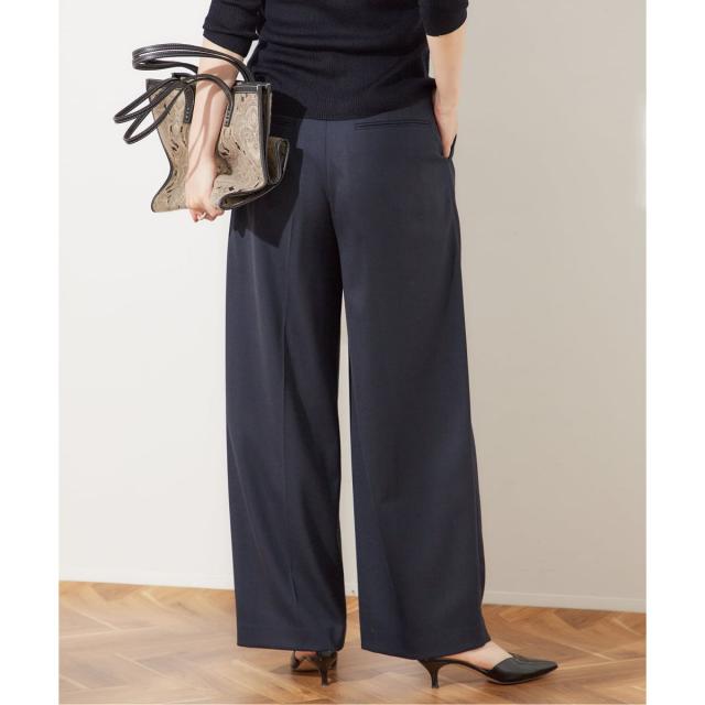 ジャーナルスタンダード レサージュ（journal standard L’essage）/《追加》ウールトリコチン ワイドパンツ
