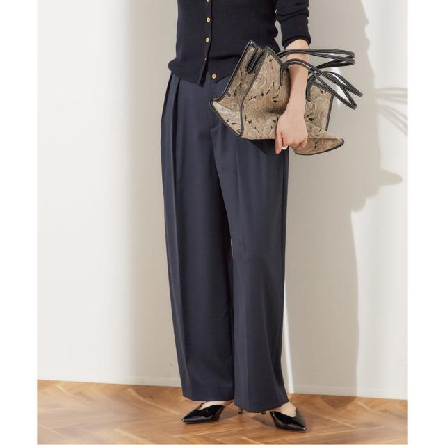 ジャーナルスタンダード レサージュ（journal standard L’essage）/《追加》ウールトリコチン ワイドパンツ