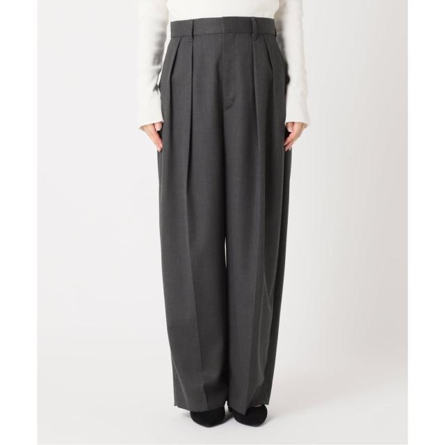 ジャーナルスタンダード レサージュ（journal standard L’essage）/《追加》ウールトリコチン ワイドパンツ
