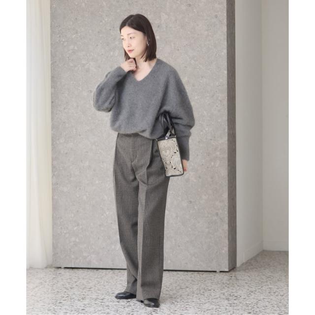 ジャーナルスタンダード レサージュ（journal standard L’essage）/《追加》FOX CASHMERE Vネックプルオーバー