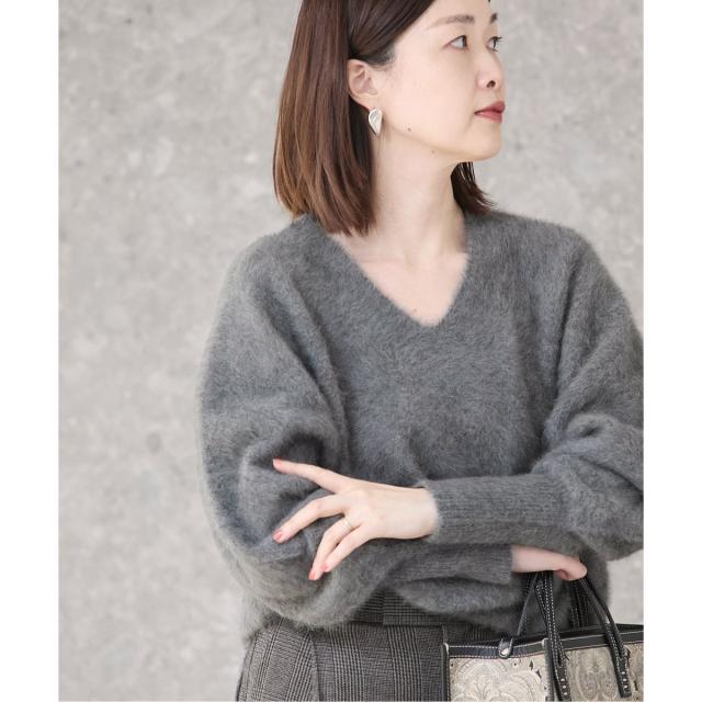 ジャーナルスタンダード レサージュ（journal standard L’essage）/《追加》FOX CASHMERE Vネックプルオーバー