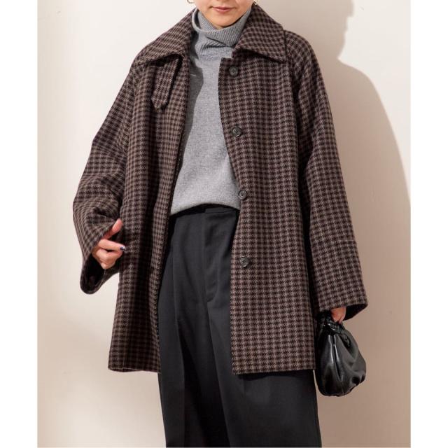ジャーナルスタンダード レサージュ（journal standard L’essage）/チェックワイドコート