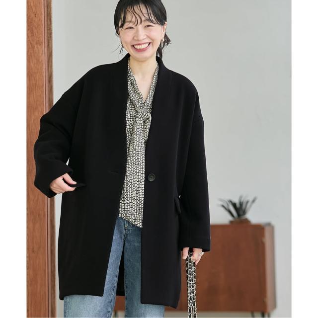 ジャーナルスタンダード レサージュ（journal standard L’essage）/《追加》SUPER140S/GIOLICA コクーンコート