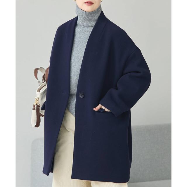 ジャーナルスタンダード レサージュ（journal standard L’essage）/《追加》SUPER140S/GIOLICA コクーンコート