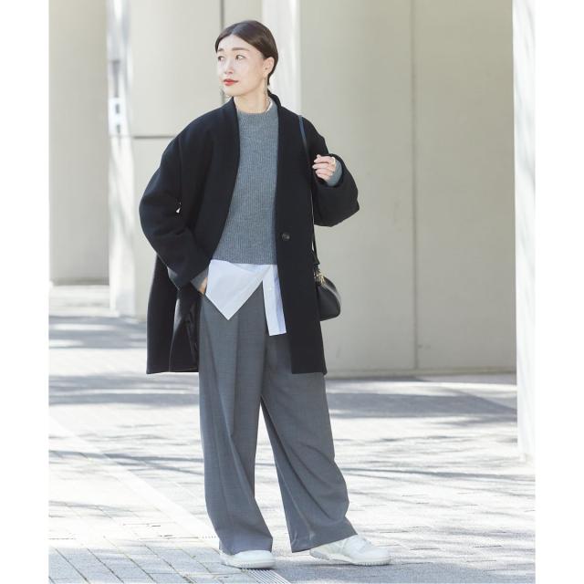 ジャーナルスタンダード レサージュ（journal standard L’essage）/《追加》SUPER140S/GIOLICA コクーンコート