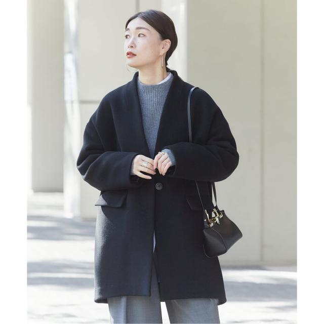 ジャーナルスタンダード レサージュ（journal standard L’essage）/《追加》SUPER140S/GIOLICA コクーンコート