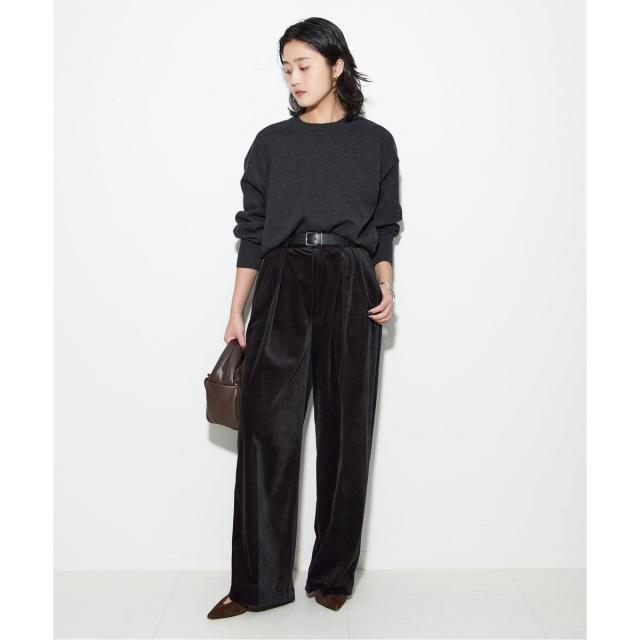ジャーナルスタンダード レサージュ（journal standard L’essage）/《追加2》ストレッチコーデュロイ 2タックパンツ