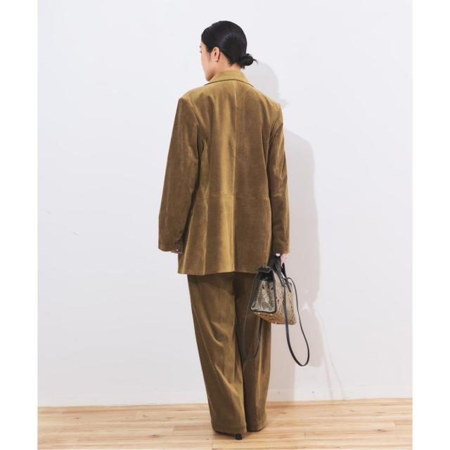 ジャーナルスタンダード レサージュ（journal standard L’essage）/《追加2》ストレッチコーデュロイ 2タックパンツ