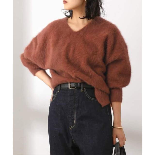 journalstand l`essage フォックスカシミヤオフプルオーバー 追加》FOX CASHMERE オフプルオーバー（ニット/セーター）｜journal