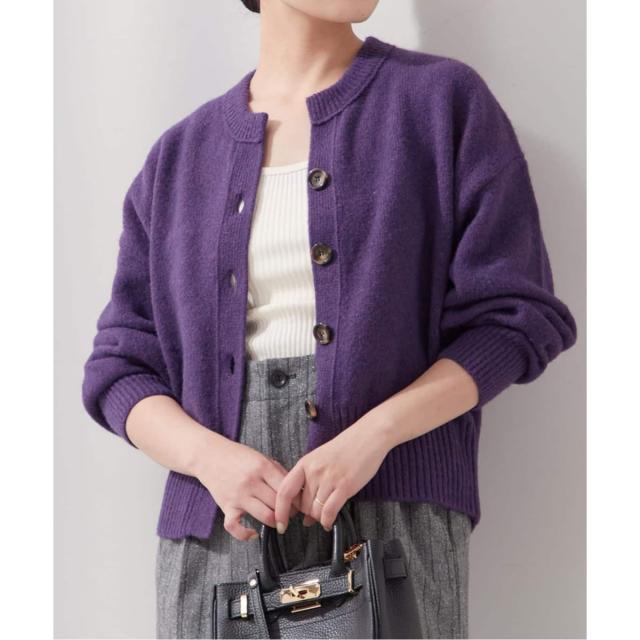 ジャーナルスタンダード レサージュ（journal standard L’essage）/《追加2》TWINKLE スキッパーカーディガン