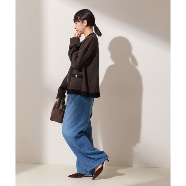 ジャーナルスタンダード レサージュ（journal standard L’essage）/《SP》Smithバイカラーカーディガン