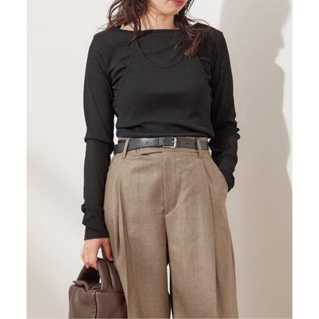 ジャーナルスタンダード レサージュ（journal standard L’essage）/《追加3》DRYリブセットアッププルオーバー