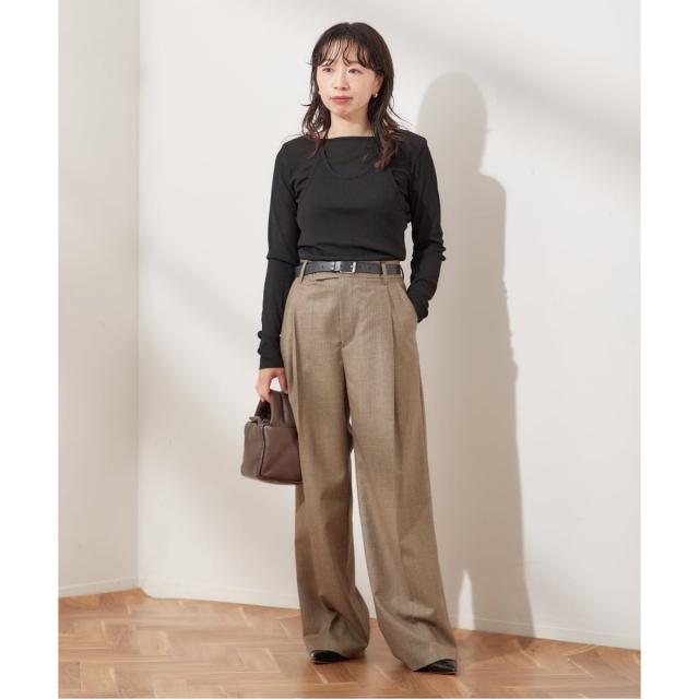 ジャーナルスタンダード レサージュ（journal standard L’essage）/《追加3》DRYリブセットアッププルオーバー