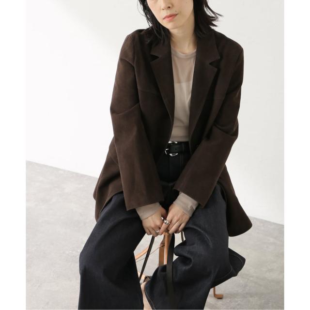ジャーナルスタンダード レサージュ（journal standard L’essage）/スウェードジャケット