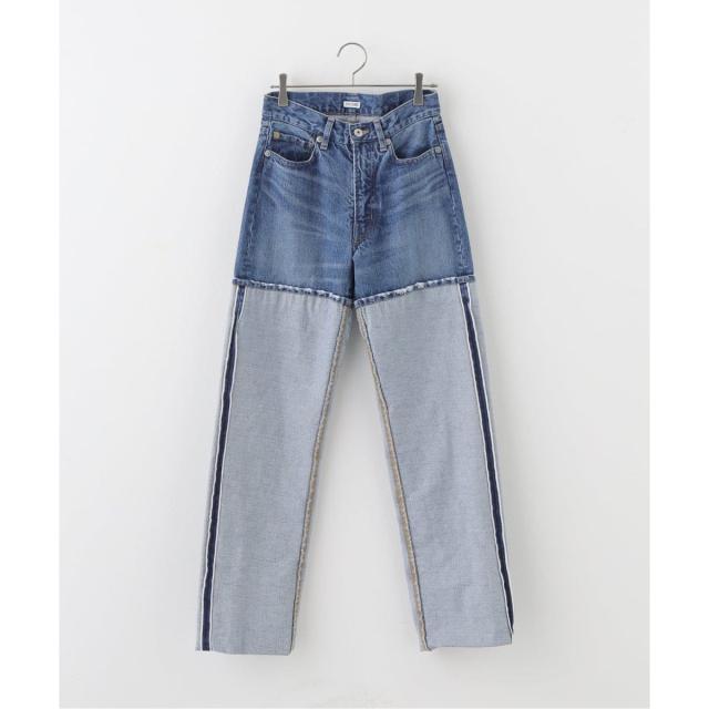 ジャーナルスタンダード レサージュ（journal standard L’essage）/【INSCRIRE /アンスクリア】 Wide Roll Up Straight：デニム