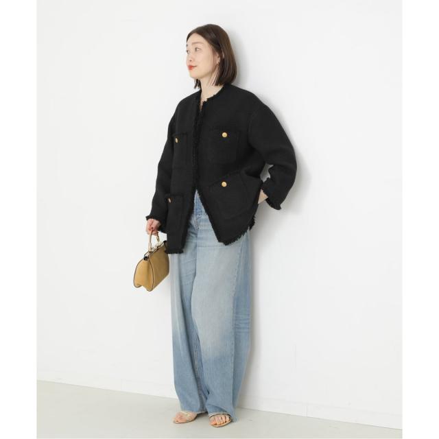 ジャーナルスタンダード レサージュ（journal standard L’essage）/《追加2》GIOLICAツイードBIGジャケット