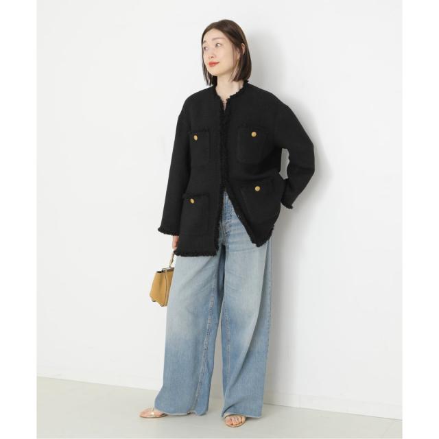 ジャーナルスタンダード レサージュ（journal standard L’essage）/《追加2》GIOLICAツイードBIGジャケット