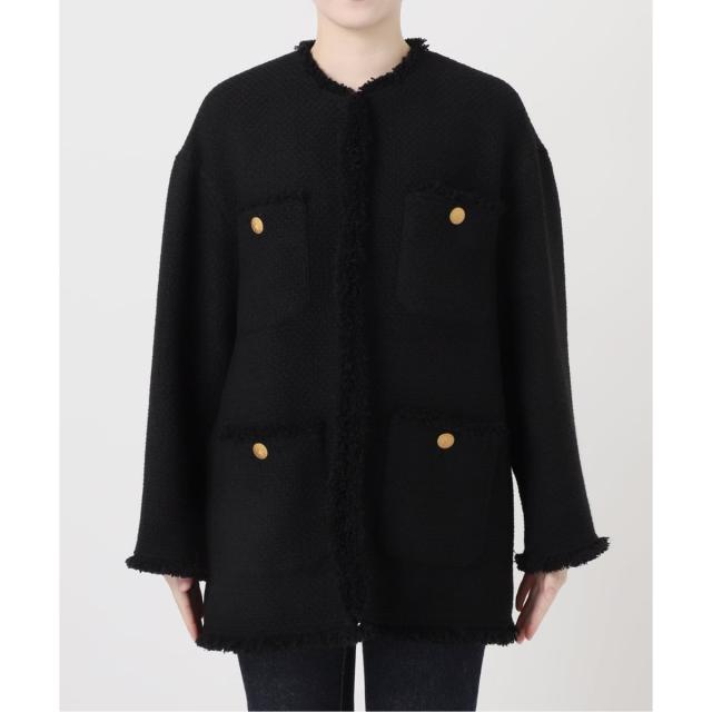 ジャーナルスタンダード レサージュ（journal standard L’essage）/《追加2》GIOLICAツイードBIGジャケット