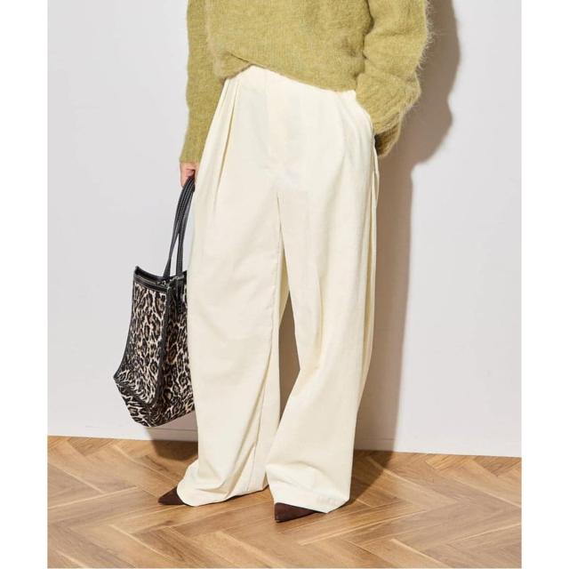 ジャーナルスタンダード レサージュ（journal standard L’essage）/《追加3》ストレッチコーデュロイ 2タックパンツ