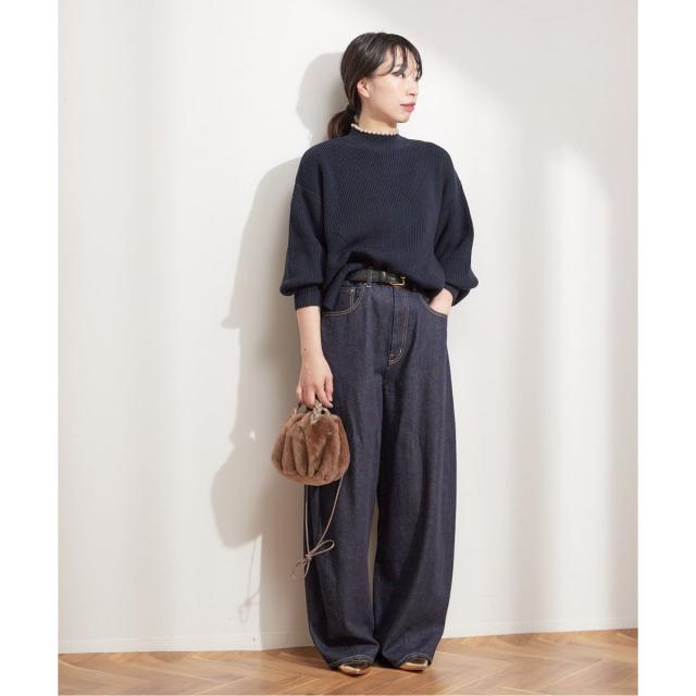 ジャーナルスタンダード レサージュ（journal standard L’essage）/《追加3》ルーズウェービング 3D デニムパンツ