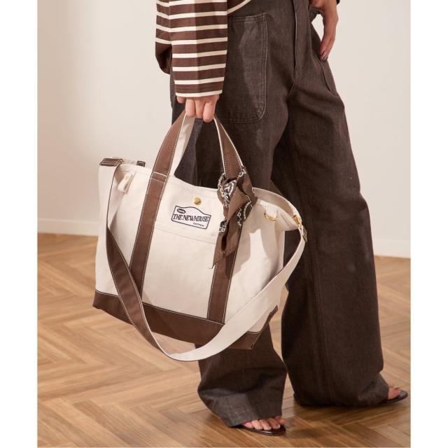 ジャーナルスタンダード レサージュ（journal standard L’essage）/《追加2》別注【THE NEWHOUSE】SP LEON TOTE：トートバッグ