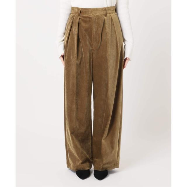 ジャーナルスタンダード レサージュ（journal standard L’essage）/《追加4》ストレッチコーデュロイ 2タックパンツ