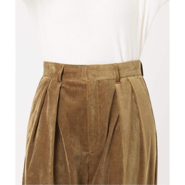 ジャーナルスタンダード レサージュ（journal standard L’essage）/《追加4》ストレッチコーデュロイ 2タックパンツ
