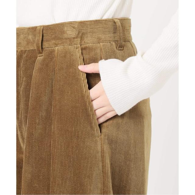 ジャーナルスタンダード レサージュ（journal standard L’essage）/《追加4》ストレッチコーデュロイ 2タックパンツ