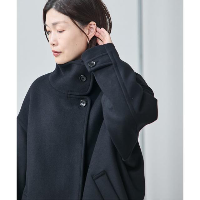 ジャーナルスタンダード レサージュ（journal standard L’essage）/《追加3》MANTECO/TWEEDスタンドショートコート
