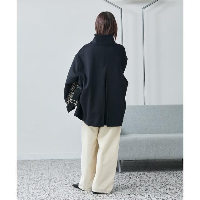 ジャーナルスタンダード レサージュ（journal standard L’essage）/《追加3》MANTECO/TWEEDスタンドショートコート