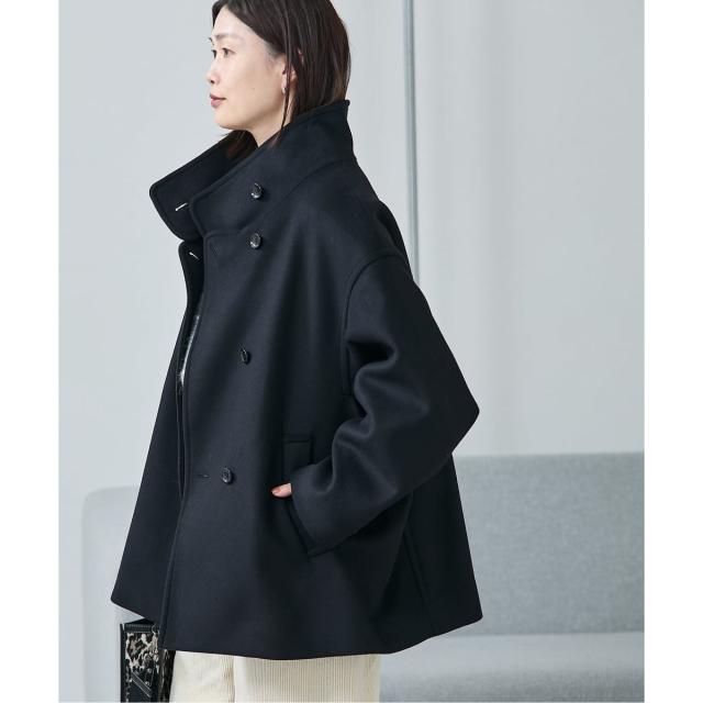 ジャーナルスタンダード レサージュ（journal standard L’essage）/《追加3》MANTECO/TWEEDスタンドショートコート