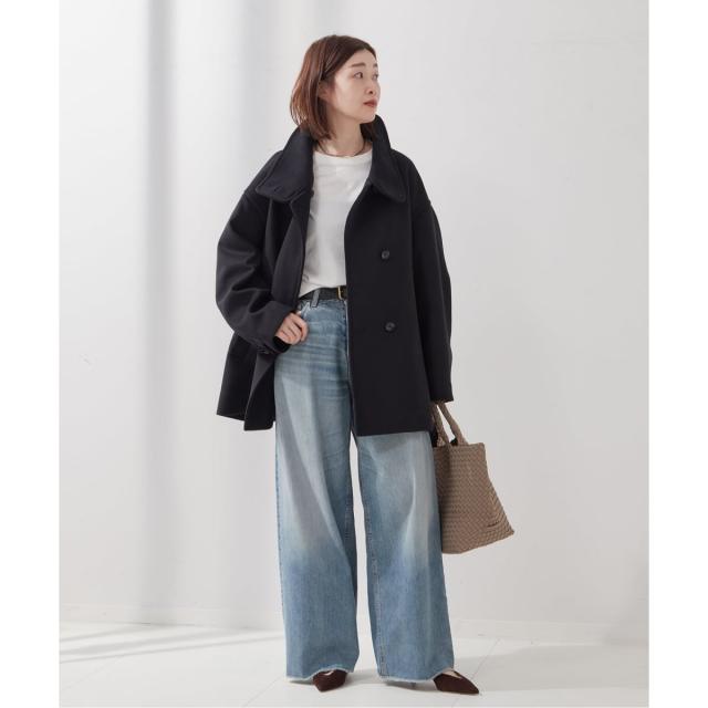 ジャーナルスタンダード レサージュ（journal standard L’essage）/《追加3》MANTECO/TWEEDスタンドショートコート