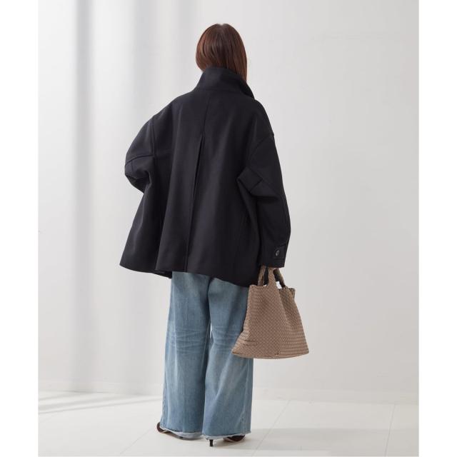 ジャーナルスタンダード レサージュ（journal standard L’essage）/《追加3》MANTECO/TWEEDスタンドショートコート