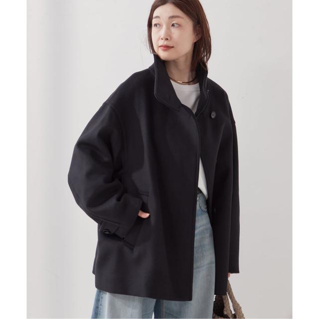 ジャーナルスタンダード レサージュ（journal standard L’essage）/《追加3》MANTECO/TWEEDスタンドショートコート